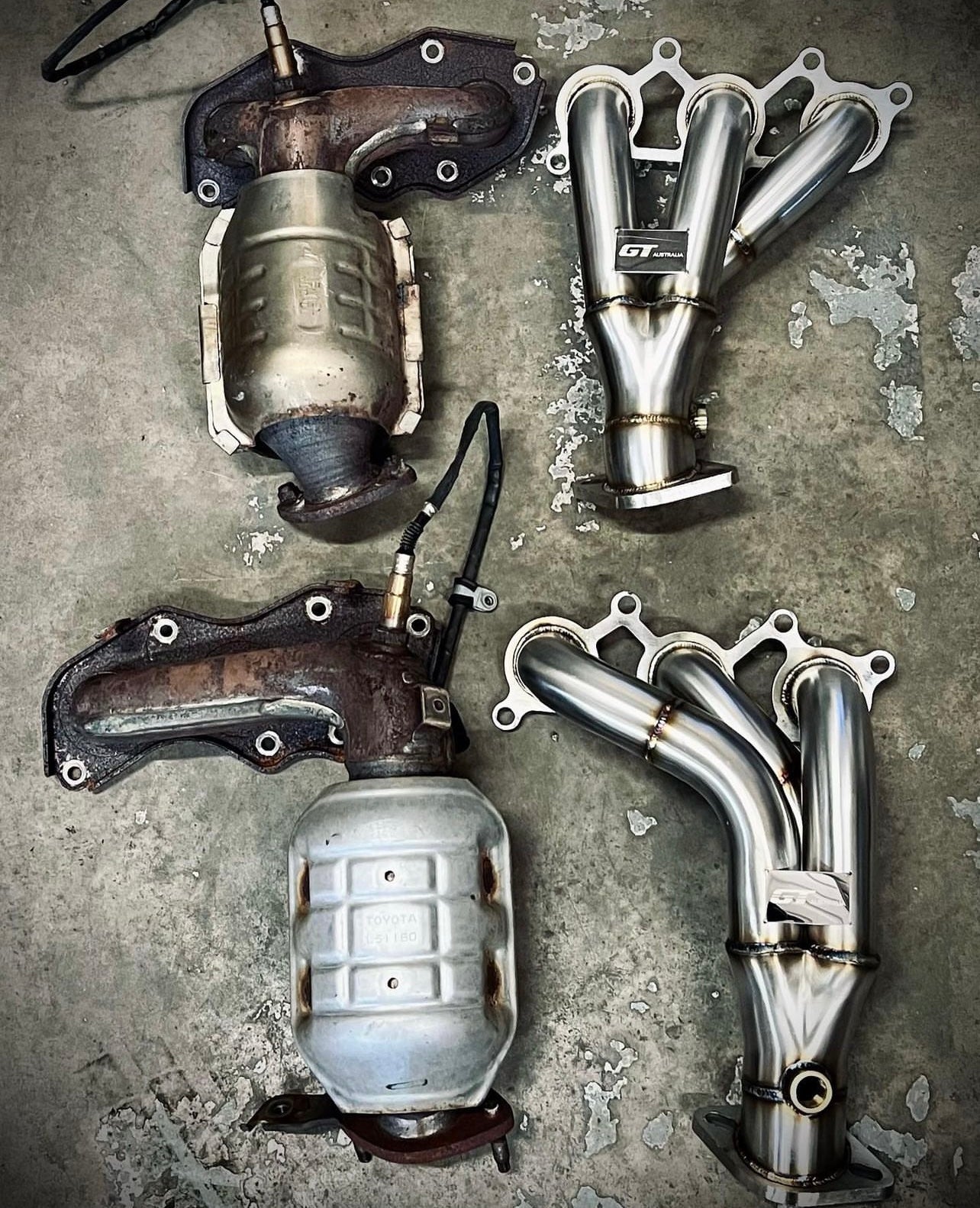 Lotus Exige Evora motorsports headers by GT Australia