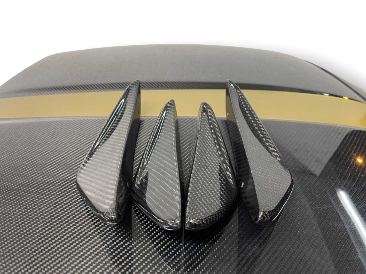 Lotus Exige Cup 380 Carbon Fibre Canards (OEM moulded version)